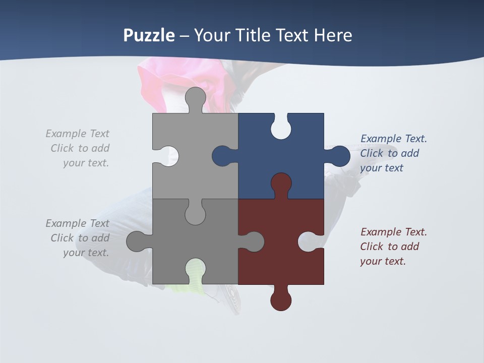 Gymnastic Agility Fitness PowerPoint Template