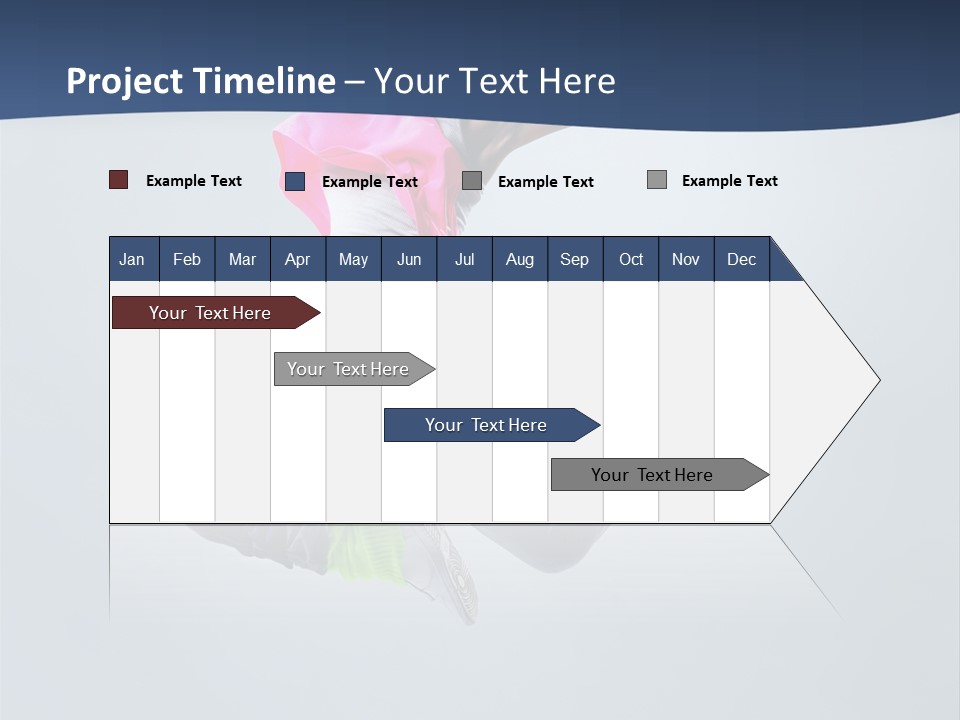 Gymnastic Agility Fitness PowerPoint Template
