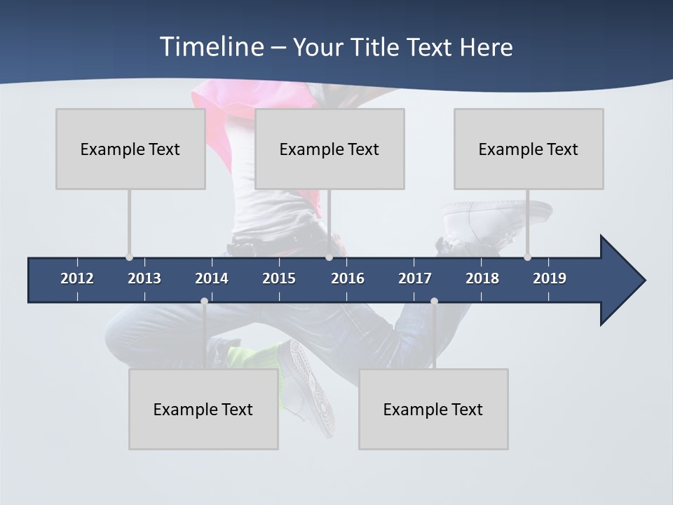 Gymnastic Agility Fitness PowerPoint Template