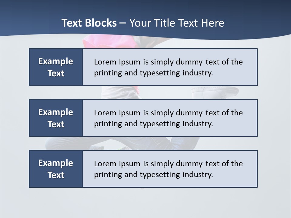 Gymnastic Agility Fitness PowerPoint Template