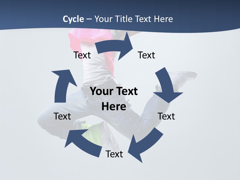 Gymnastic Agility Fitness PowerPoint Template