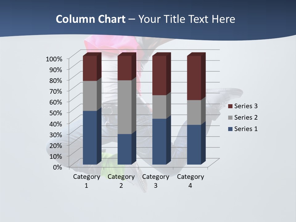 Gymnastic Agility Fitness PowerPoint Template