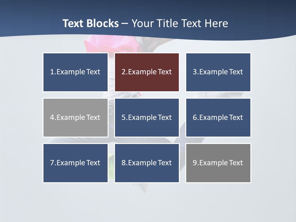 Gymnastic Agility Fitness PowerPoint Template