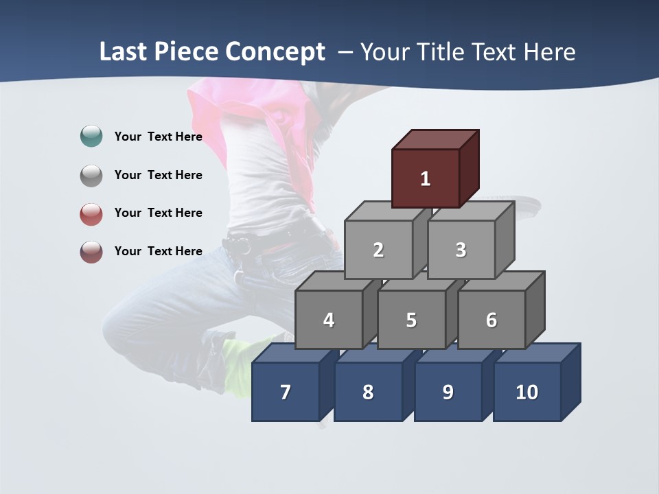 Gymnastic Agility Fitness PowerPoint Template