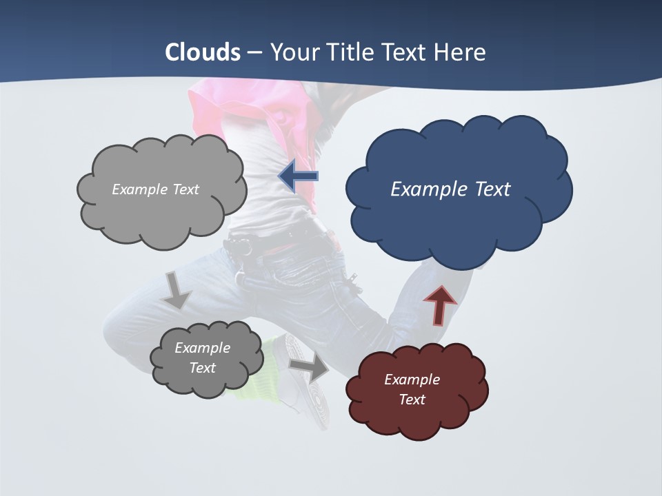 Gymnastic Agility Fitness PowerPoint Template