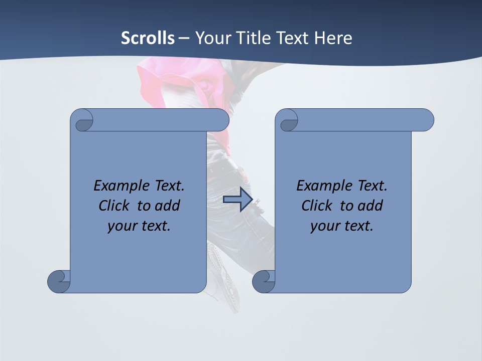 Gymnastic Agility Fitness PowerPoint Template