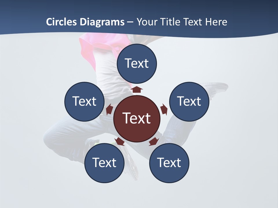 Gymnastic Agility Fitness PowerPoint Template