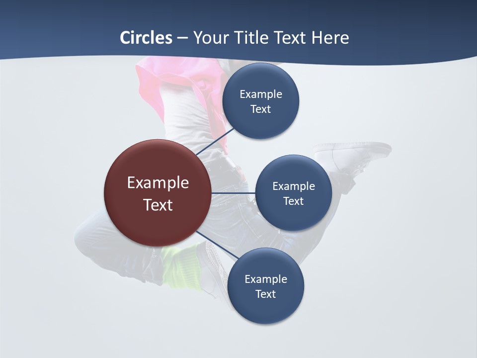 Gymnastic Agility Fitness PowerPoint Template