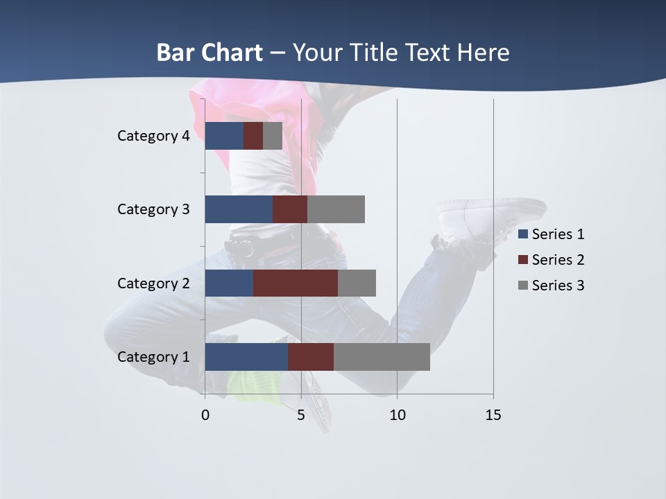 Gymnastic Agility Fitness PowerPoint Template