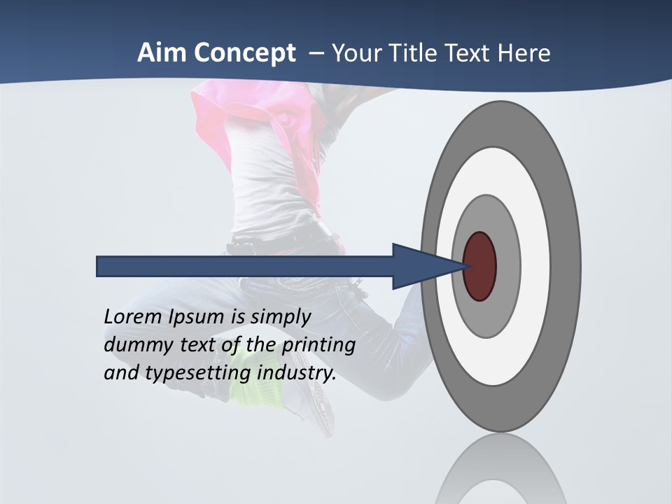 Gymnastic Agility Fitness PowerPoint Template