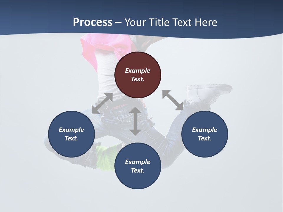 Gymnastic Agility Fitness PowerPoint Template