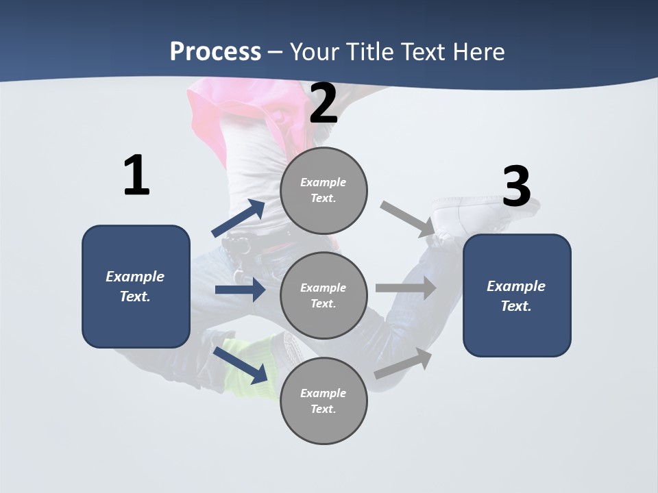 Gymnastic Agility Fitness PowerPoint Template