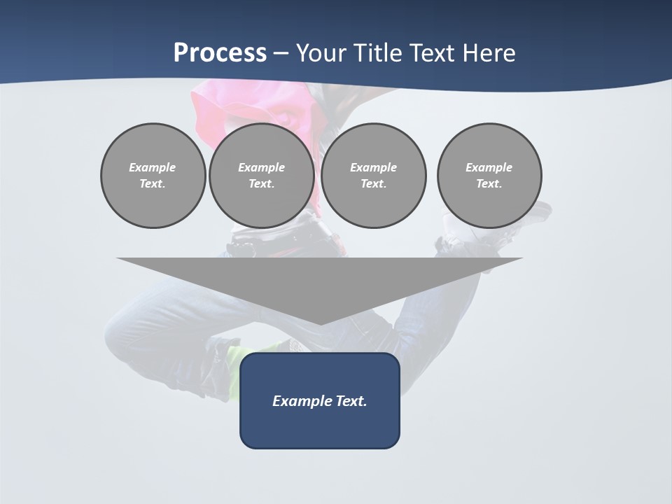 Gymnastic Agility Fitness PowerPoint Template