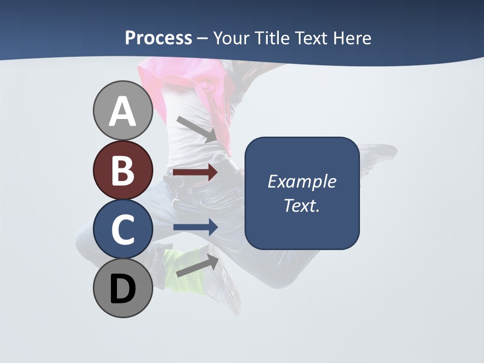 Gymnastic Agility Fitness PowerPoint Template