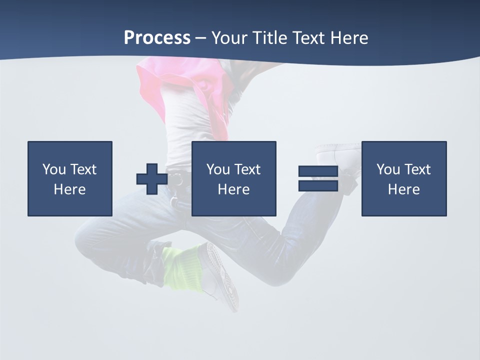 Gymnastic Agility Fitness PowerPoint Template