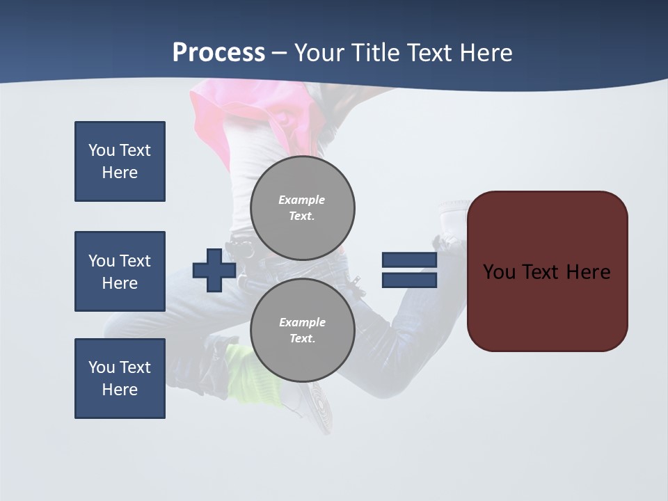 Gymnastic Agility Fitness PowerPoint Template