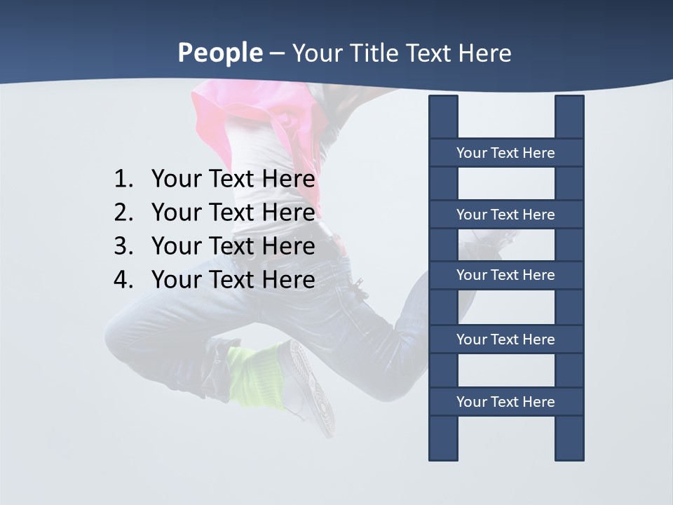 Gymnastic Agility Fitness PowerPoint Template