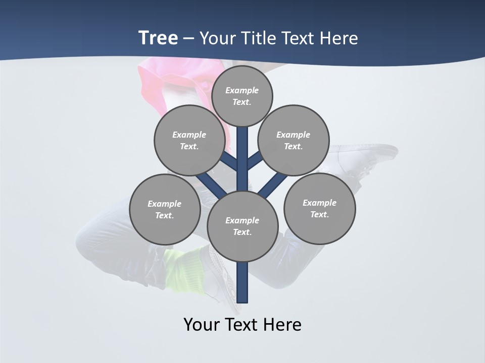 Gymnastic Agility Fitness PowerPoint Template