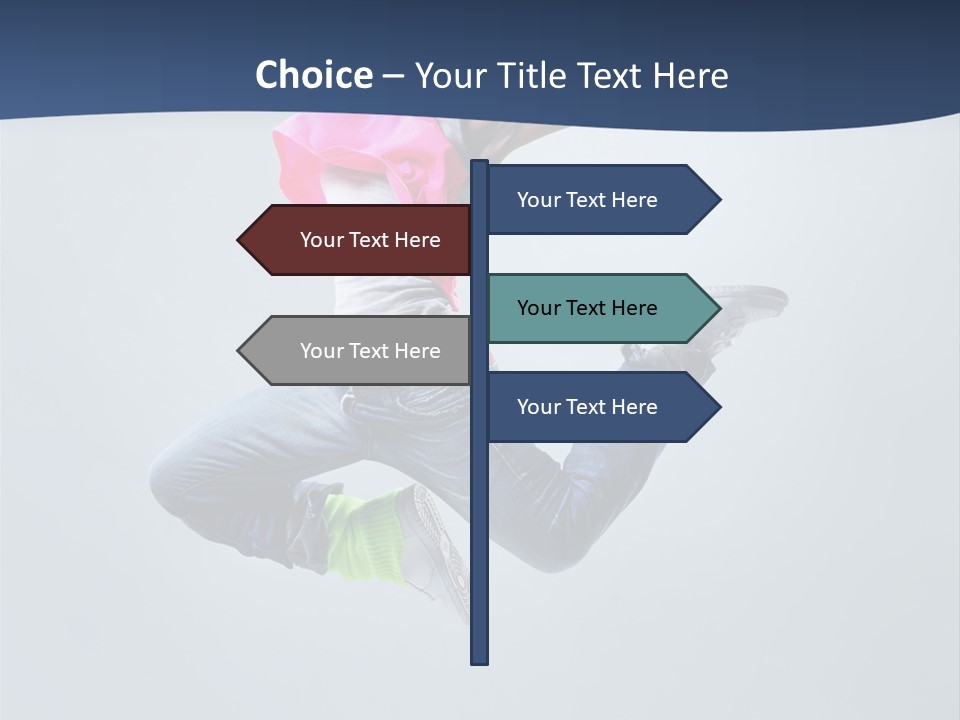Gymnastic Agility Fitness PowerPoint Template