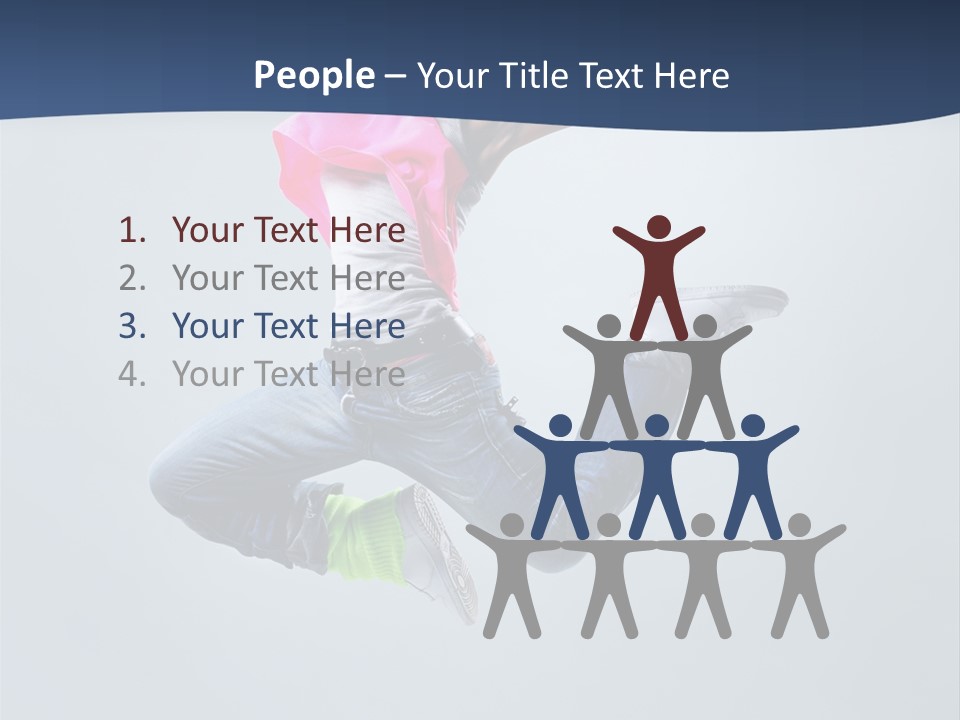 Gymnastic Agility Fitness PowerPoint Template