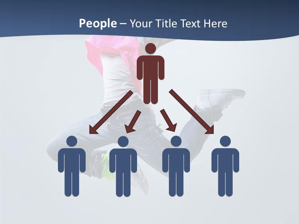 Gymnastic Agility Fitness PowerPoint Template