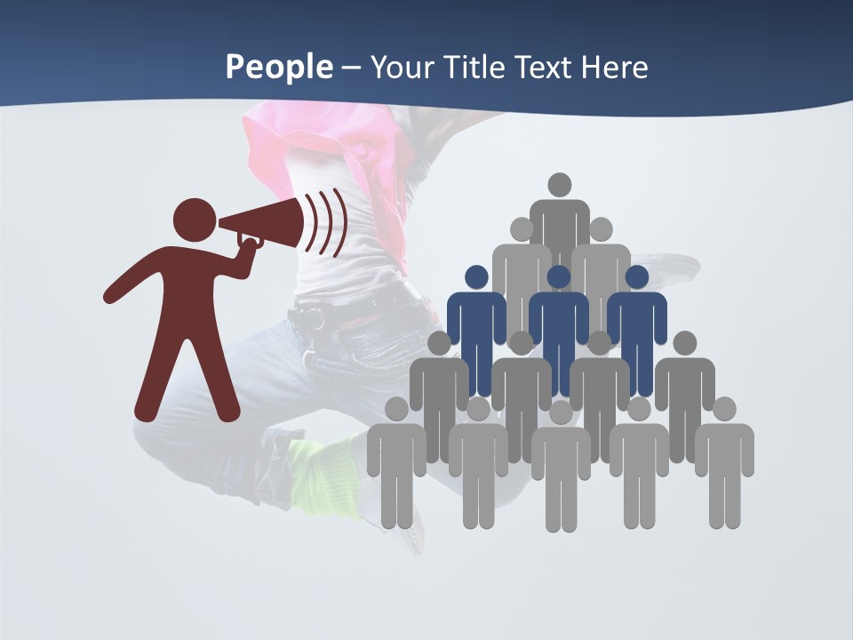 Gymnastic Agility Fitness PowerPoint Template