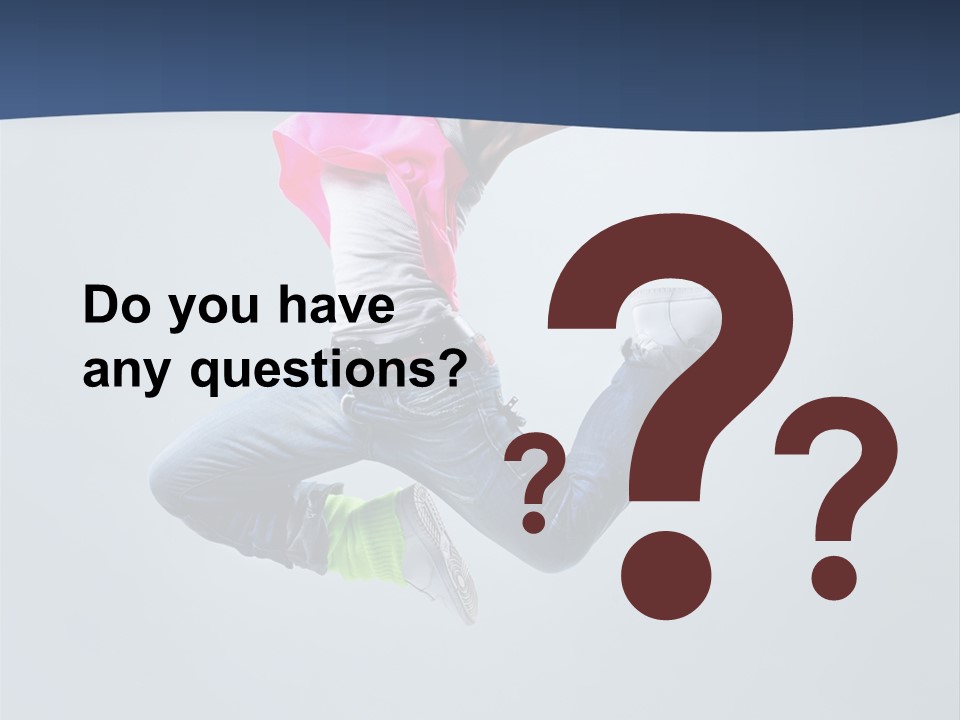 Gymnastic Agility Fitness PowerPoint Template