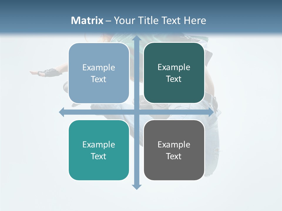 Young Studio Fitness PowerPoint Template