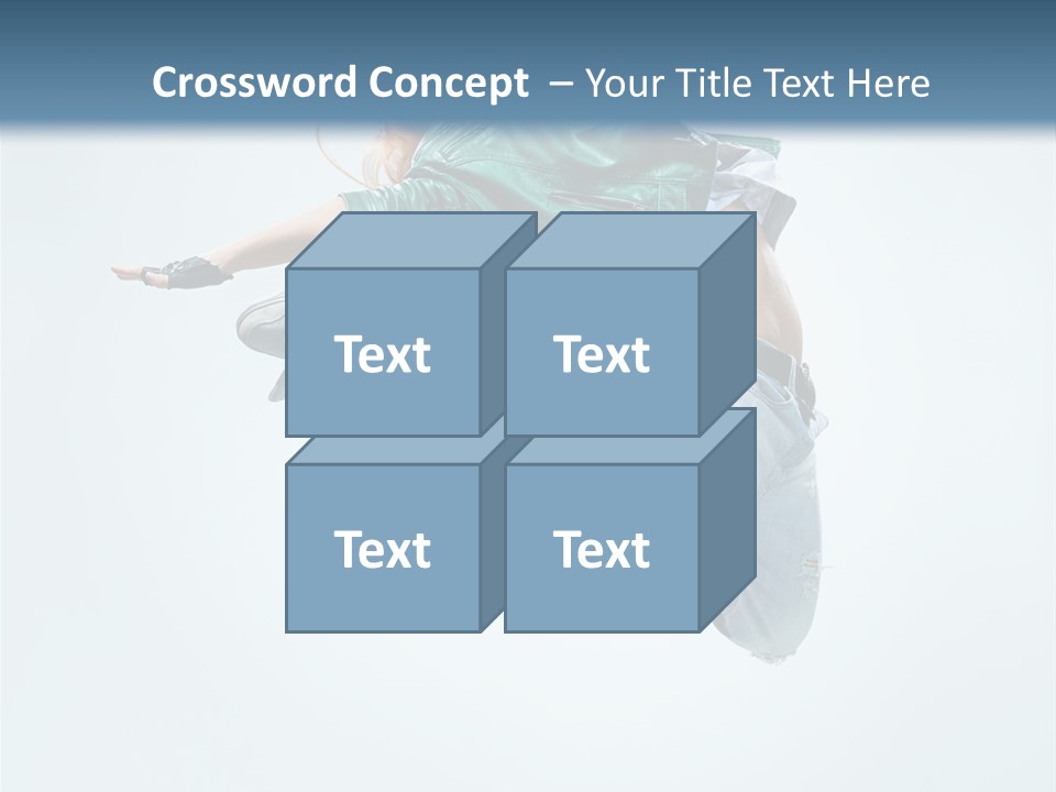 Young Studio Fitness PowerPoint Template