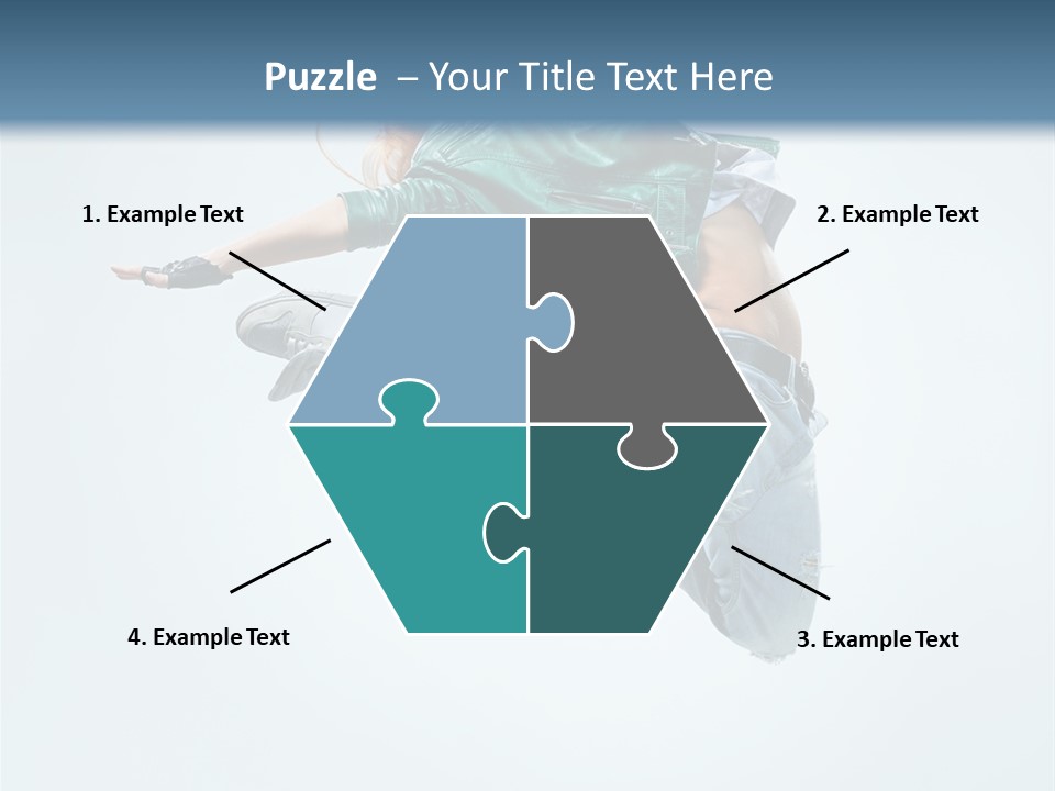 Young Studio Fitness PowerPoint Template