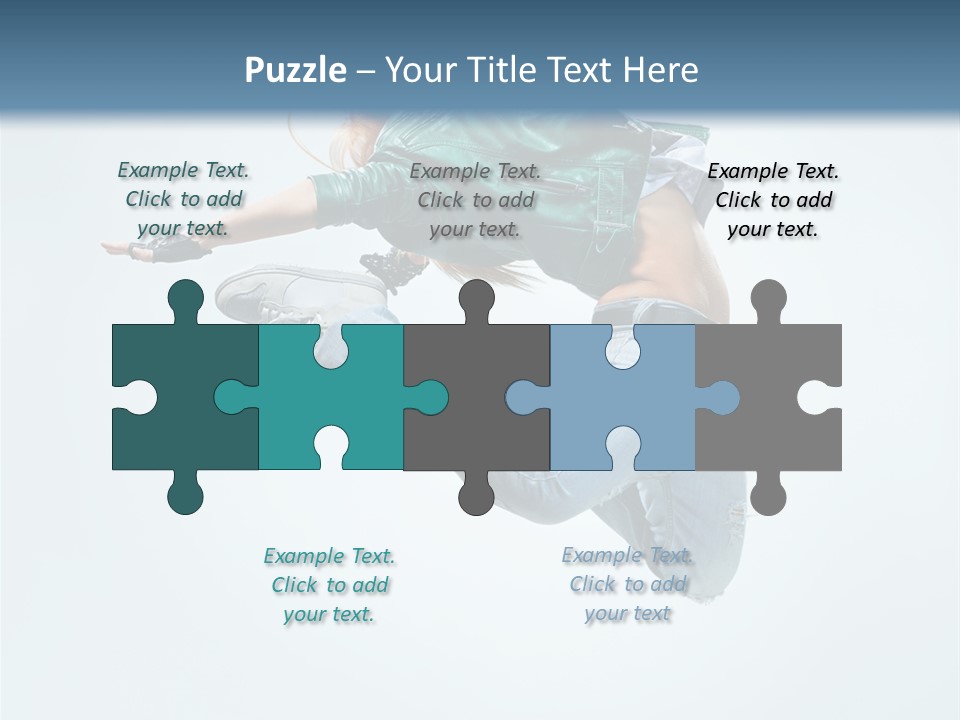 Young Studio Fitness PowerPoint Template