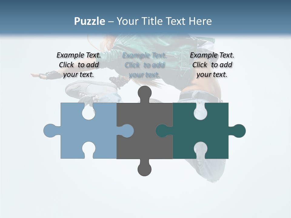 Young Studio Fitness PowerPoint Template