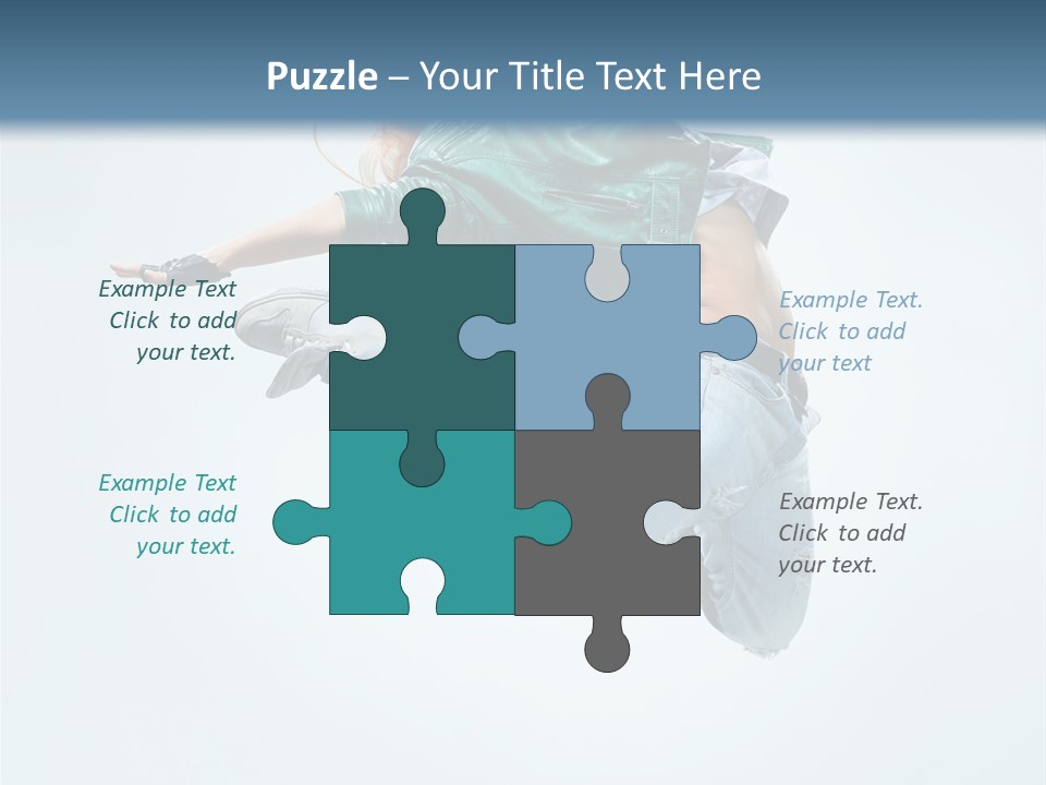 Young Studio Fitness PowerPoint Template