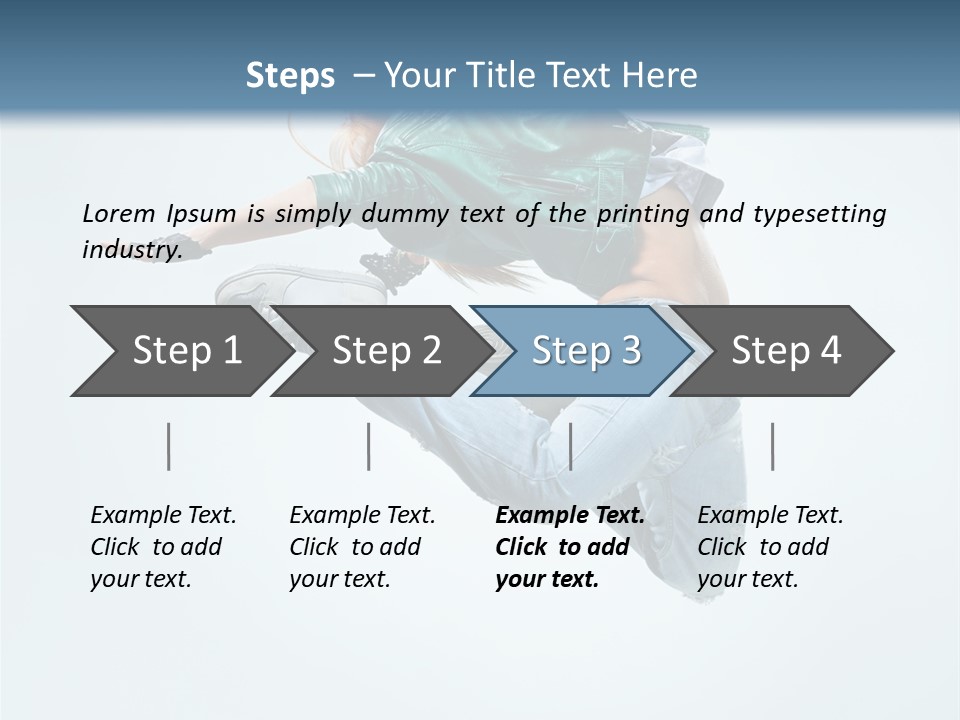 Young Studio Fitness PowerPoint Template