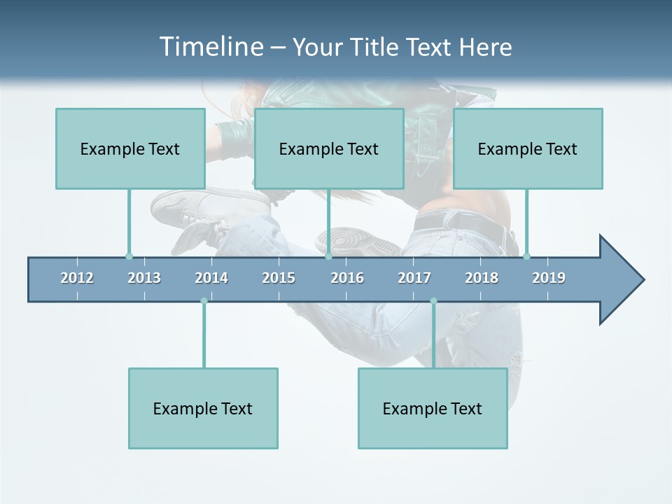 Young Studio Fitness PowerPoint Template