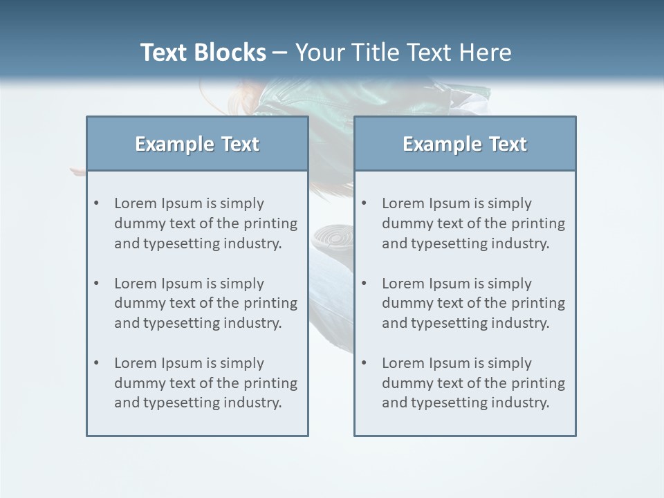 Young Studio Fitness PowerPoint Template
