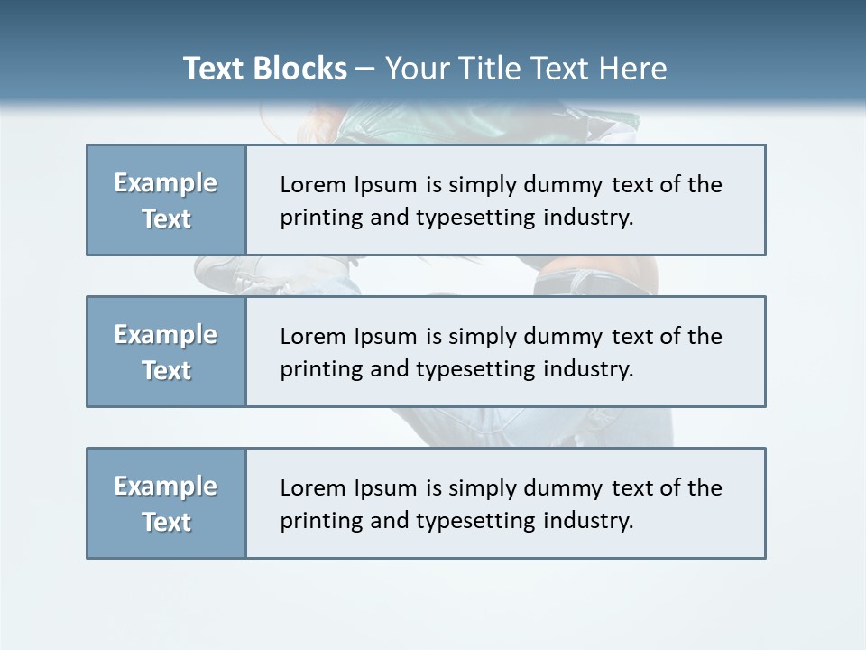 Young Studio Fitness PowerPoint Template