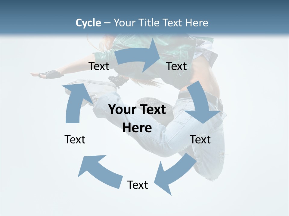 Young Studio Fitness PowerPoint Template