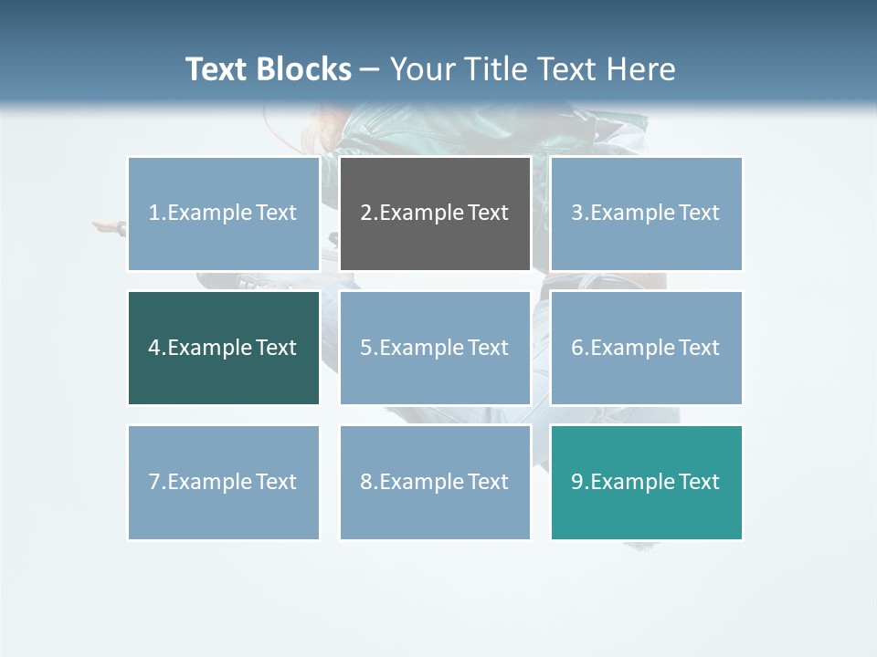 Young Studio Fitness PowerPoint Template