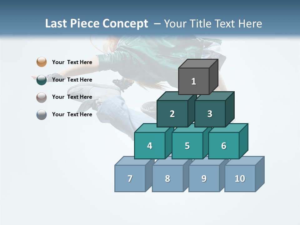 Young Studio Fitness PowerPoint Template