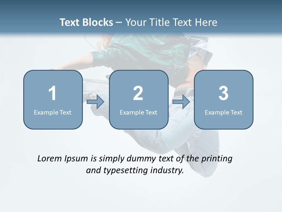 Young Studio Fitness PowerPoint Template