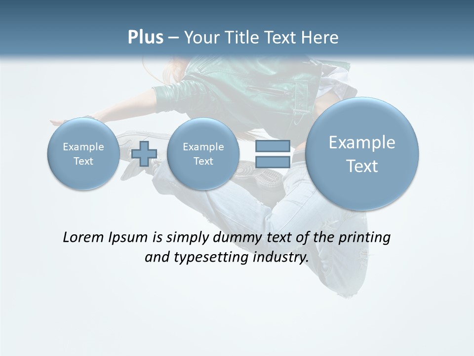 Young Studio Fitness PowerPoint Template