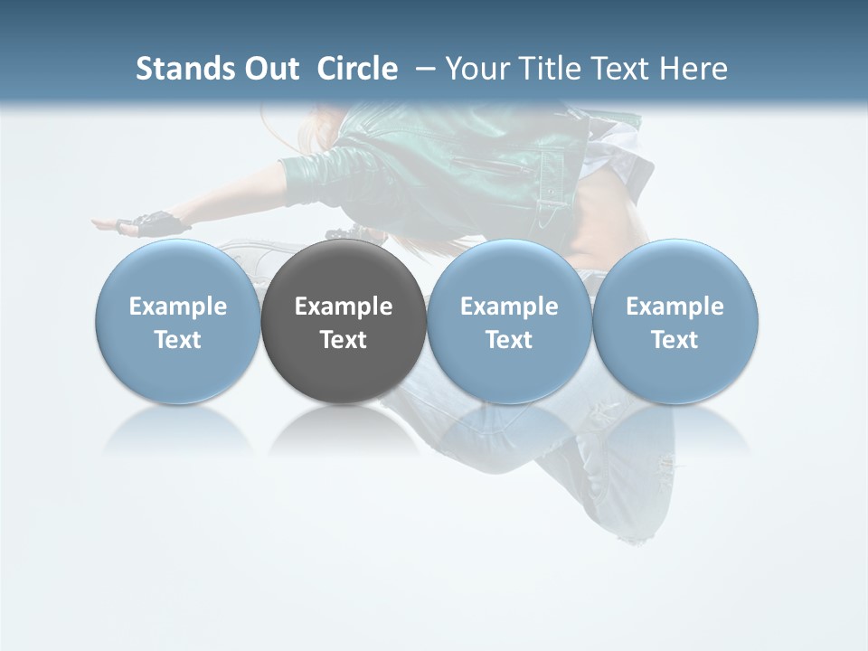 Young Studio Fitness PowerPoint Template