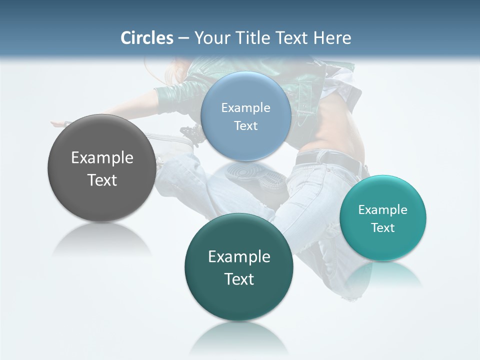 Young Studio Fitness PowerPoint Template