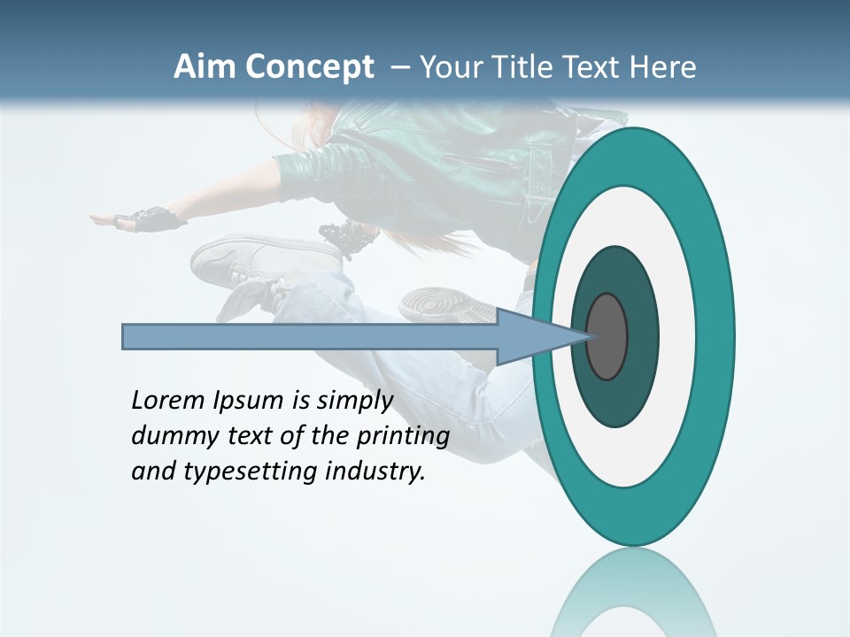 Young Studio Fitness PowerPoint Template