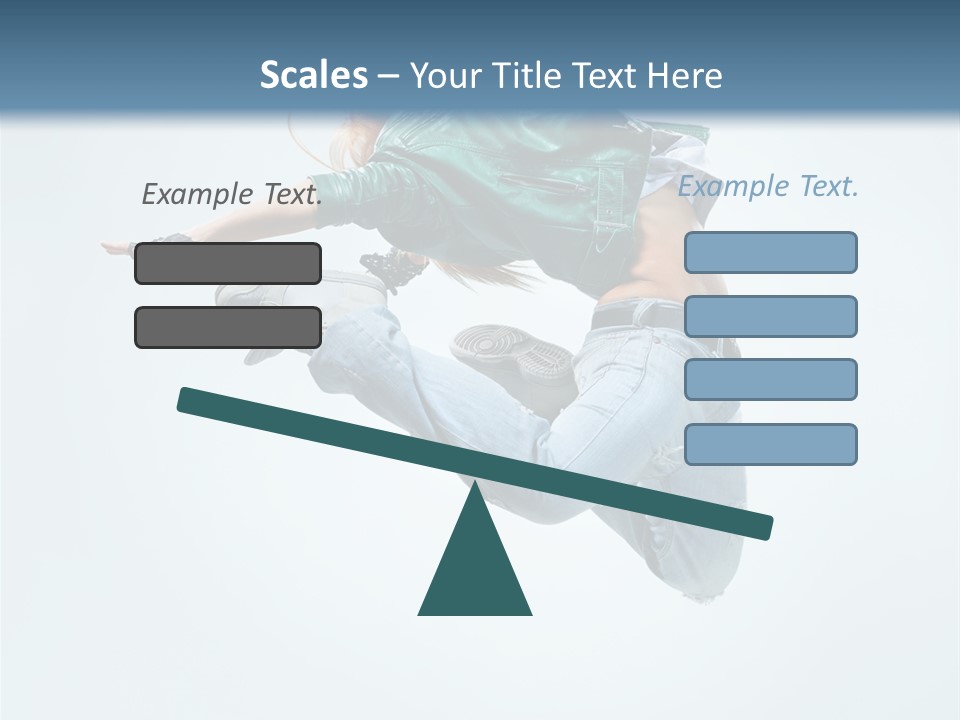 Young Studio Fitness PowerPoint Template