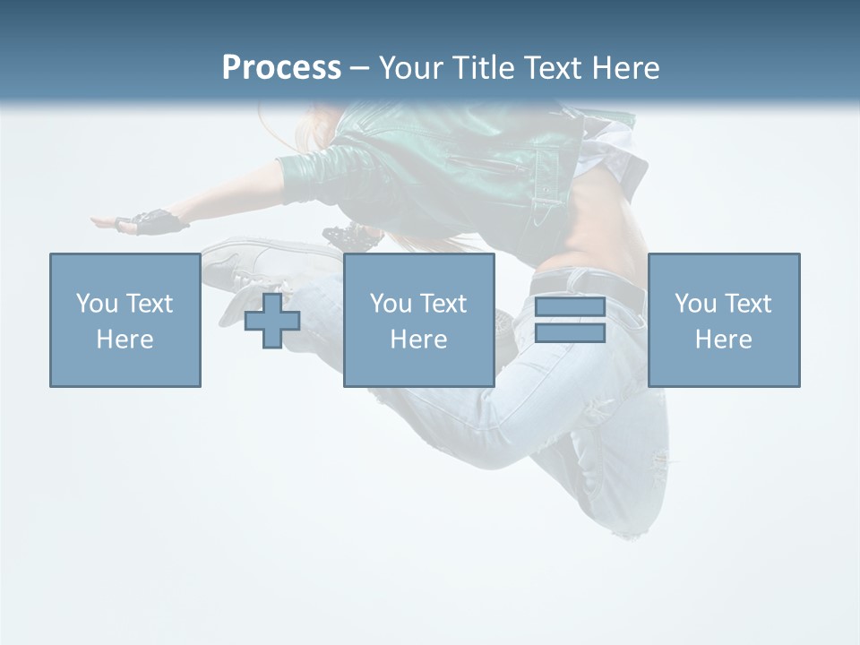 Young Studio Fitness PowerPoint Template