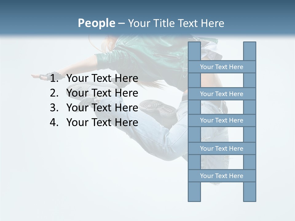 Young Studio Fitness PowerPoint Template