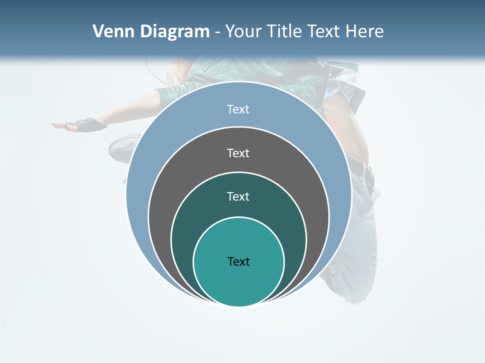 Young Studio Fitness PowerPoint Template