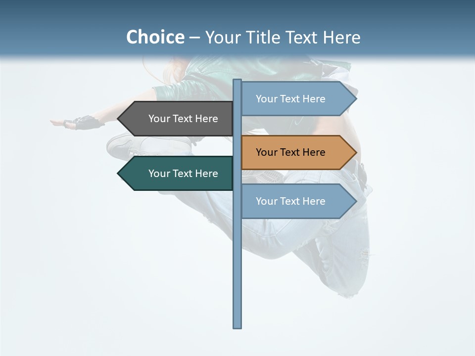 Young Studio Fitness PowerPoint Template